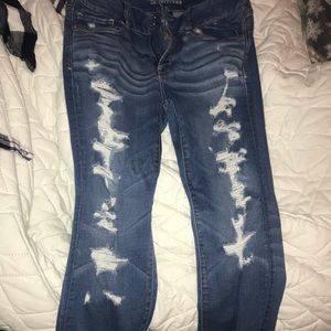 American Eagle Artisan Crop Jeans